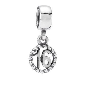 Pandora Sweet 16 Dangle Charm